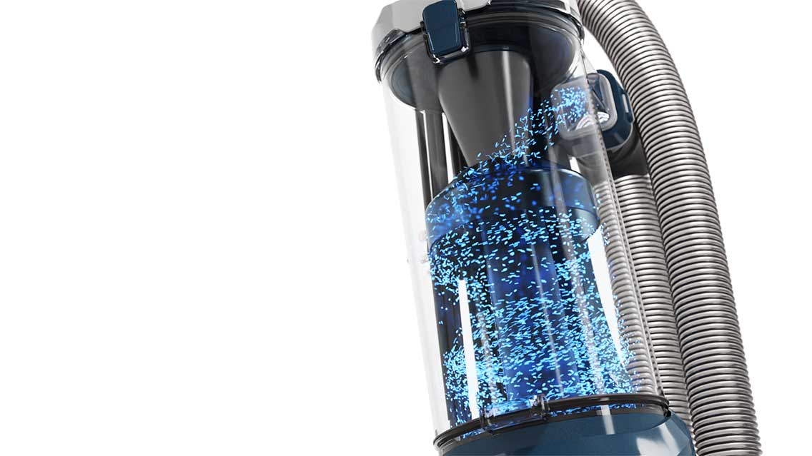 Vacmaster Respira AllergenPro Vacuum Cleaner Dust Management system