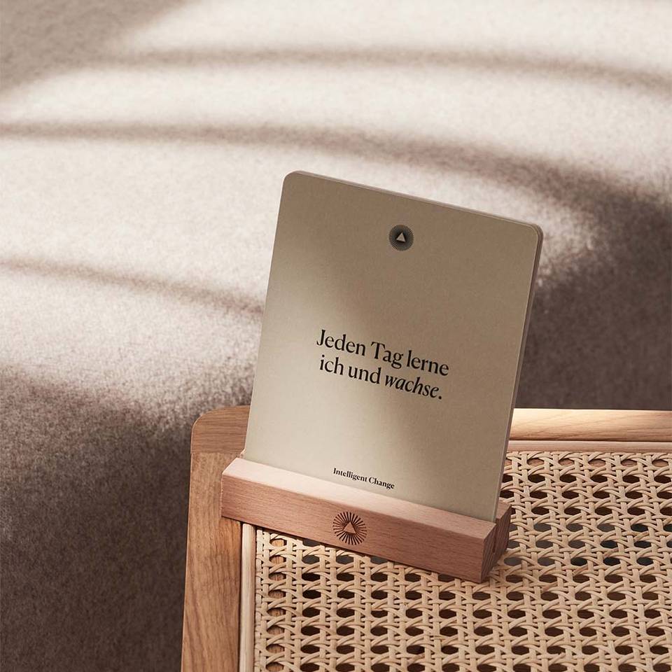 Wholsale Mindful Affirmations Financial Abundance - Geschenkset met Kaarten en Standaard voor je winkel