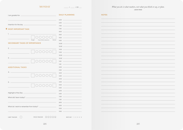 Daily Productivity Planner – Collective Hub