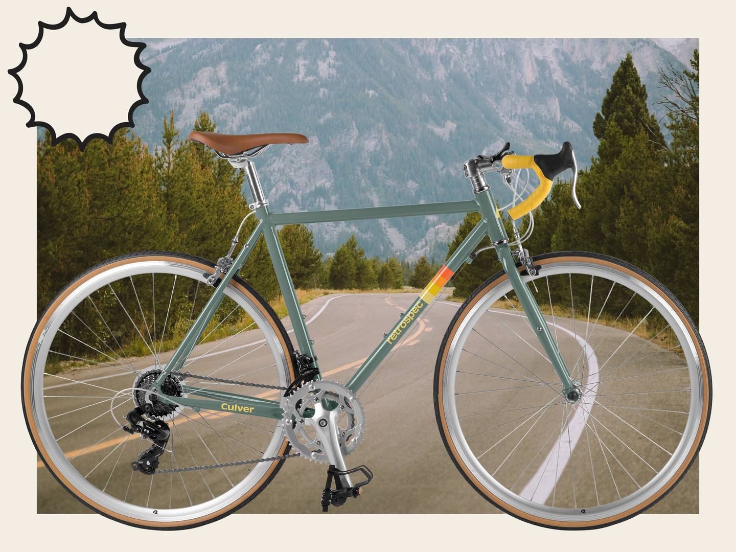 Retrospec Rd Culver Road Bike - 14 Speed | Retrospec