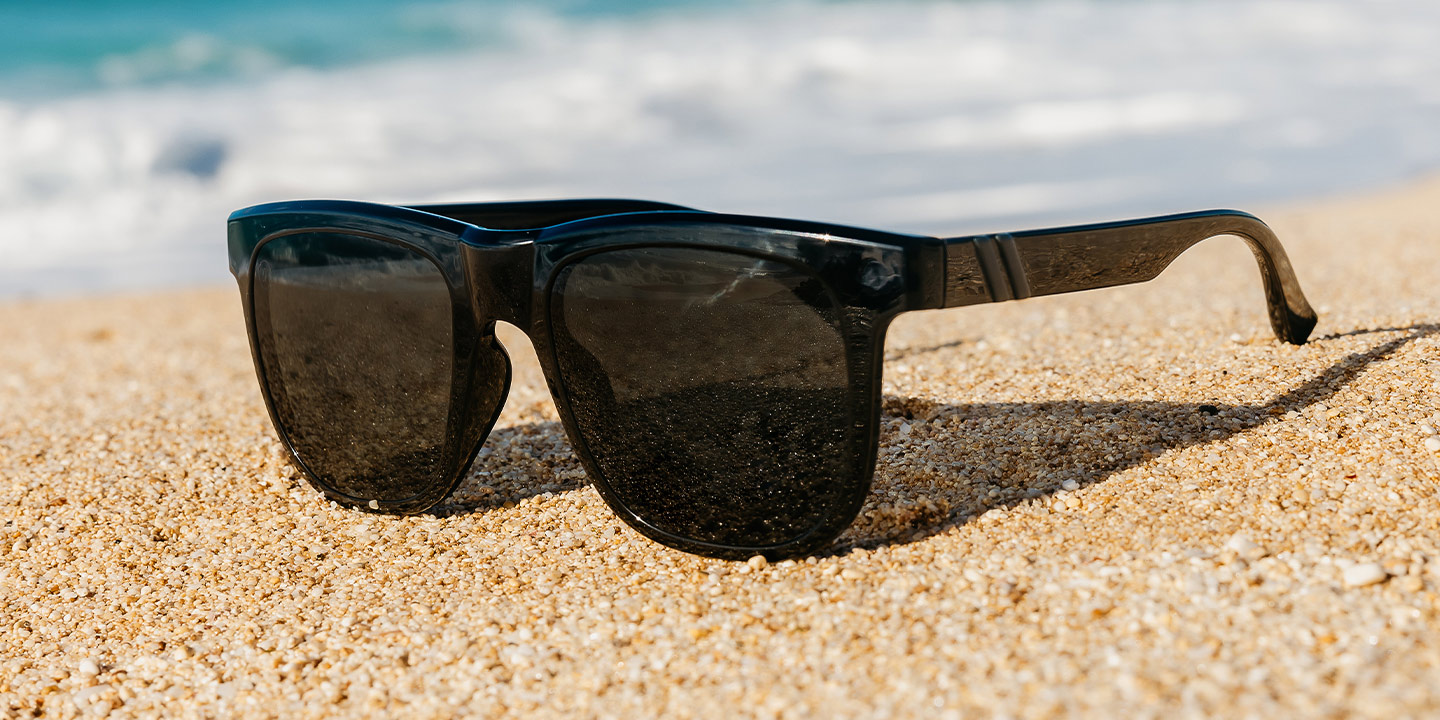 Shadow Cruise Sunglasses - Black Frame with Smoke Lens