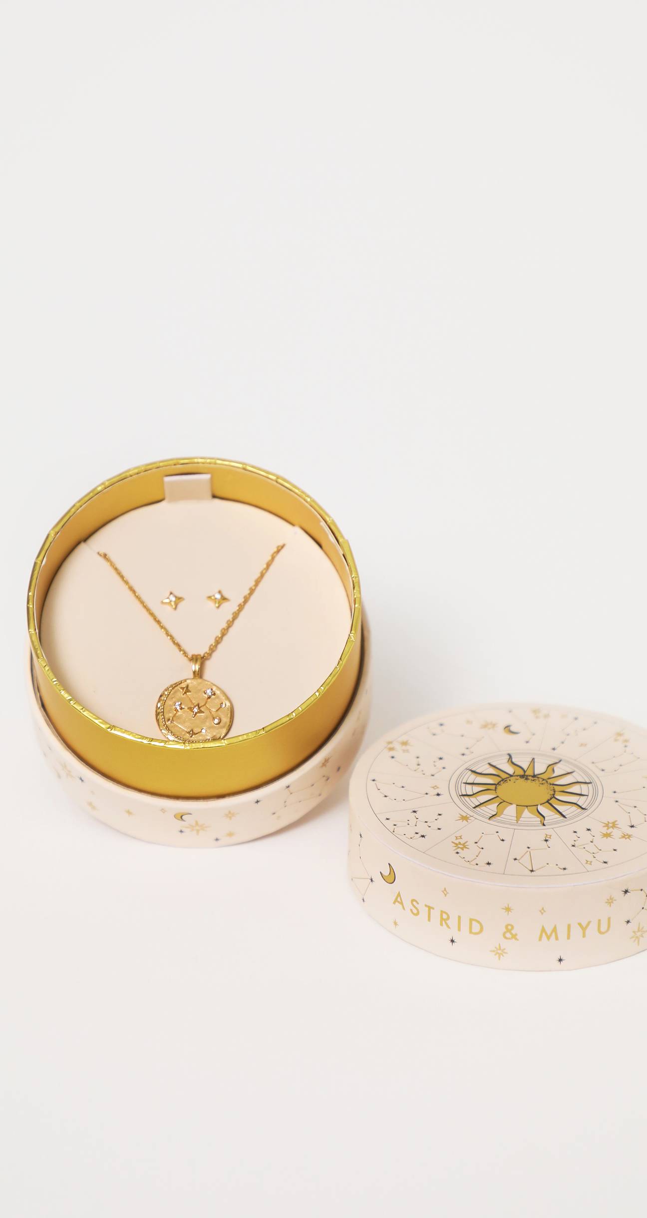 Zodiac Gift Set Gold Jewellery Gifts Astrid & Miyu