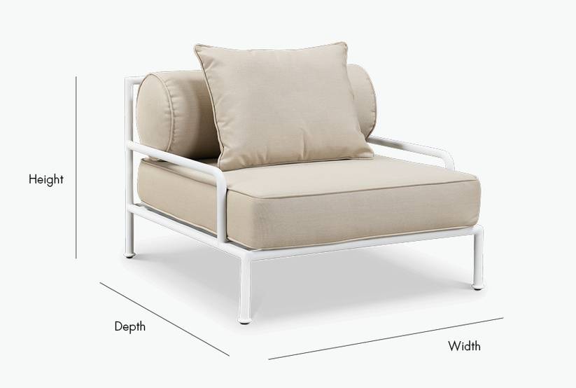 Outdoor Rowe Lounge Chair