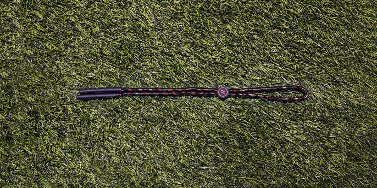 Grounded Cord - Black & Orange Nylon Lifestyle Sunglass Cord