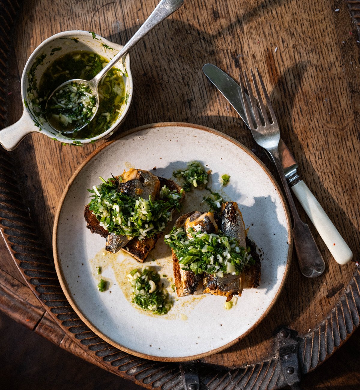 Tinned Escabeche Sardines on Artisan Sourdough 