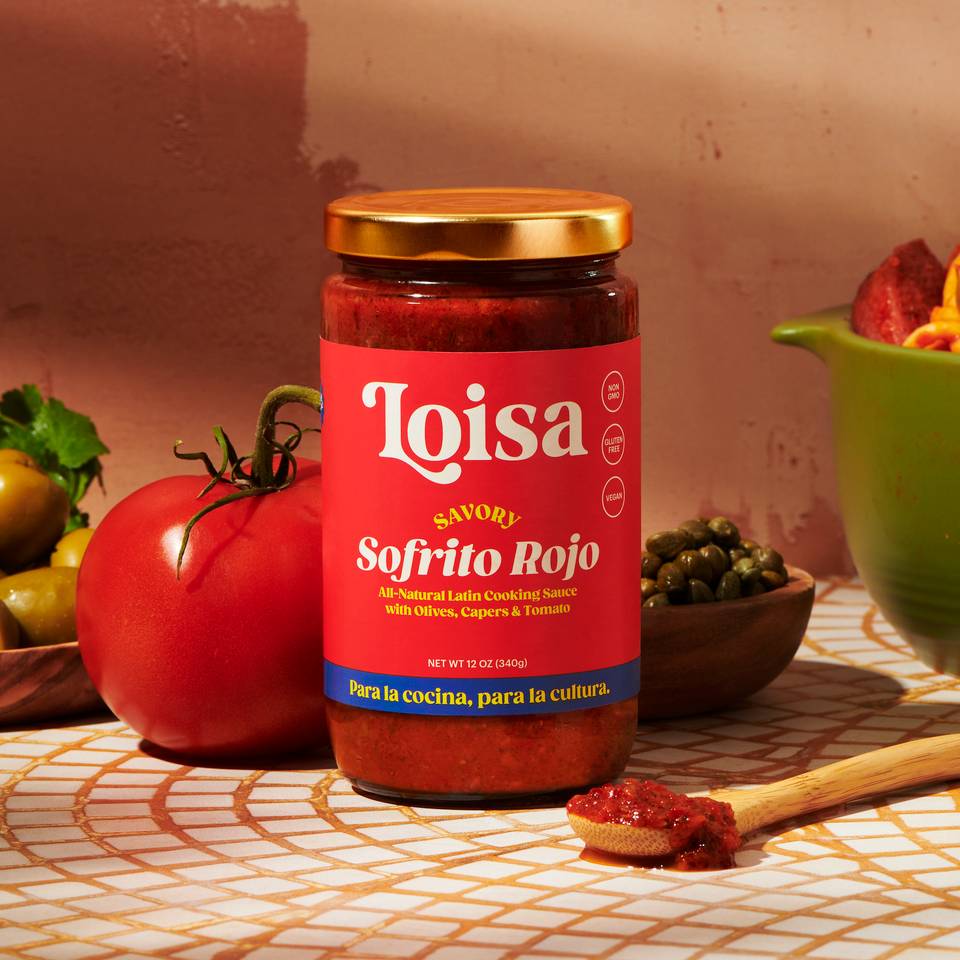 Loisa Sofrito Rojo Cooking Sauce | Non-GMO, No Artificial Flavors, Colors  or Preservatives, Heritage-based recipe