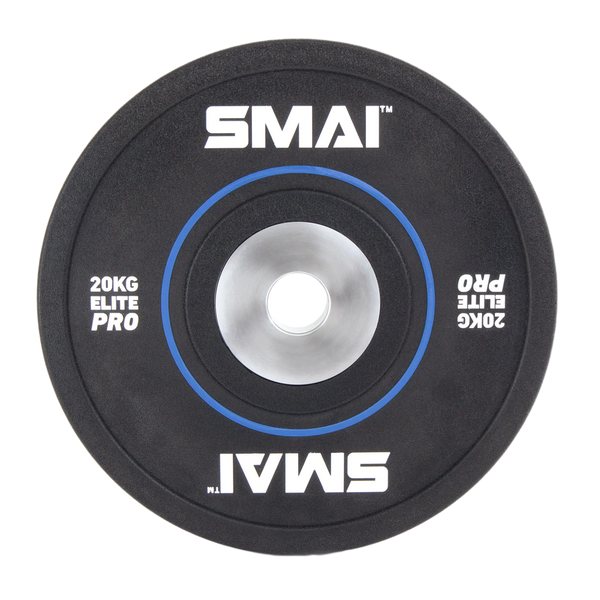 Elite Pro Bumper Plates (Pair) - 20kg Weight Plates