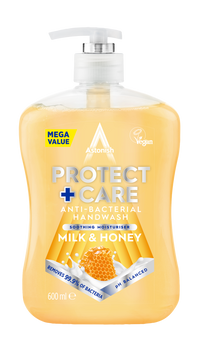 Astonish Protect & Care Handwash Milk & Honey 600ml