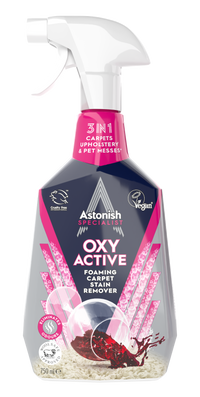 Astonish Specialist Oxy Active Foaming Carpet Stain Remover 750ml