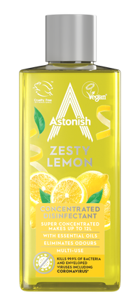 Astonish Concentrated Disinfectant Zesty Lemon 300ml