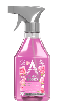 Astonish Ready To Use Disinfectant Pink Roses 550ml