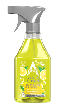 Astonish Ready To Use Disinfectant Zesty Lemon 550ml
