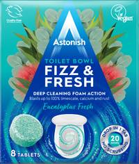 Astonish Fizz & Fresh Eucalyptus 8 Tablets