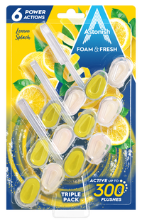 Astonish Foam & Fresh Lemon Splash Triple Pack