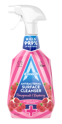 Astonish Antibacterial Surface Cleanser Pomegranate & Raspberry 750ml