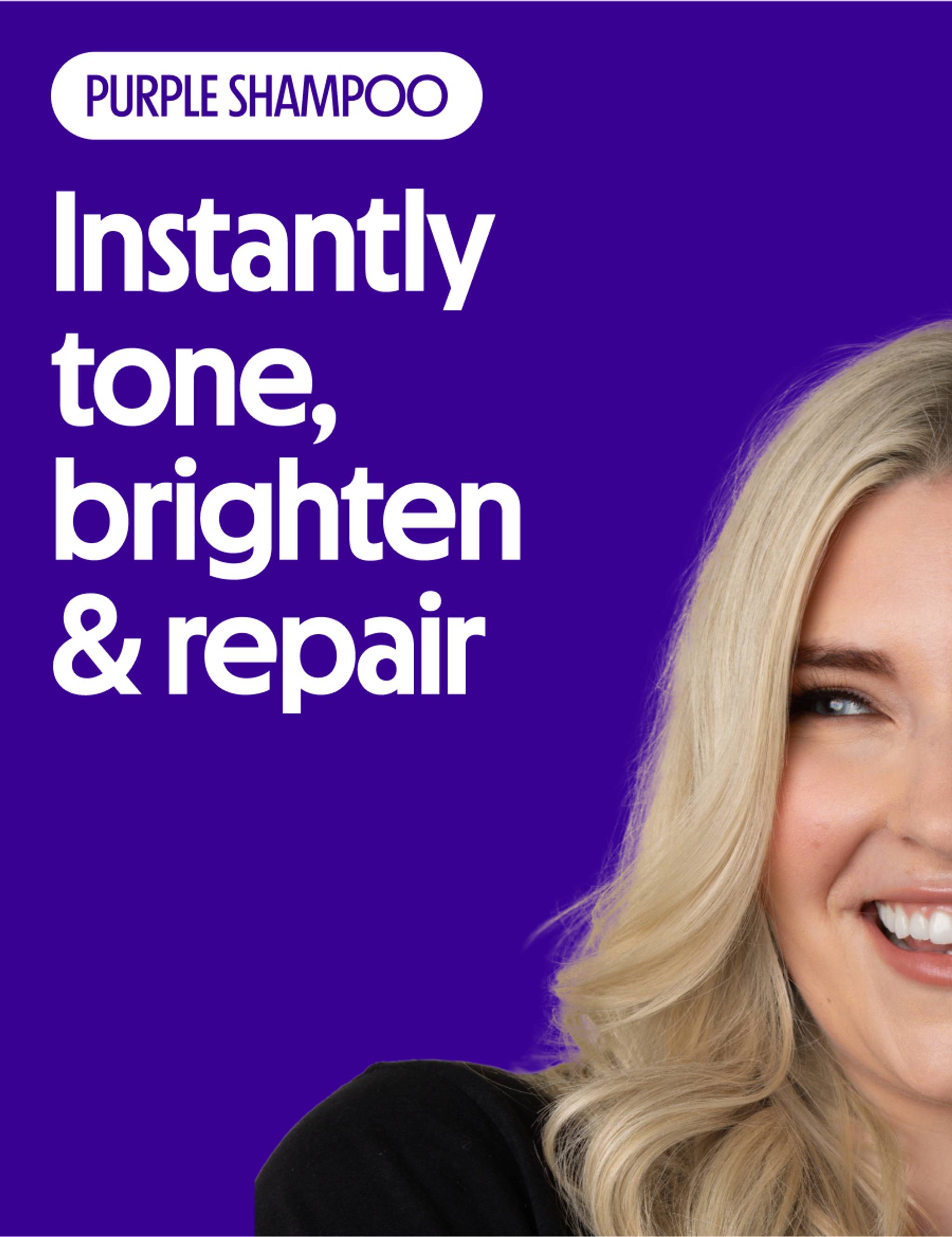 Instantly tone, brighten and repair