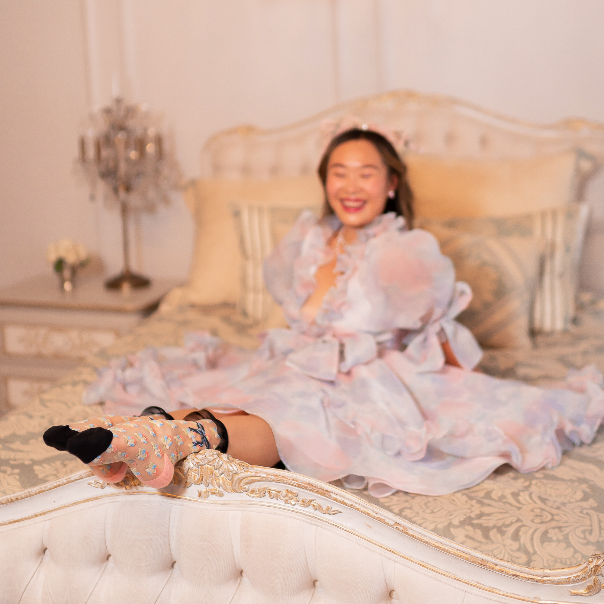 Sock Candy ruffle soks womens parisian style