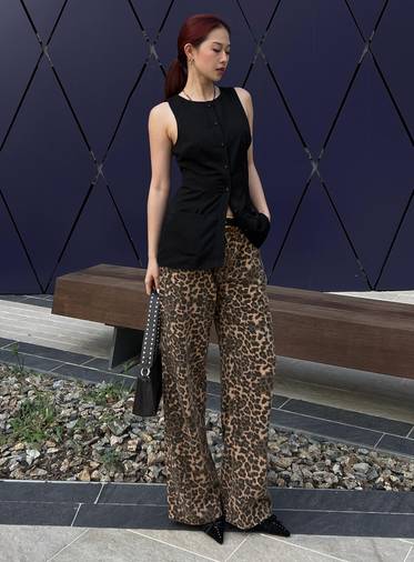 Top Model Jeans Leopard