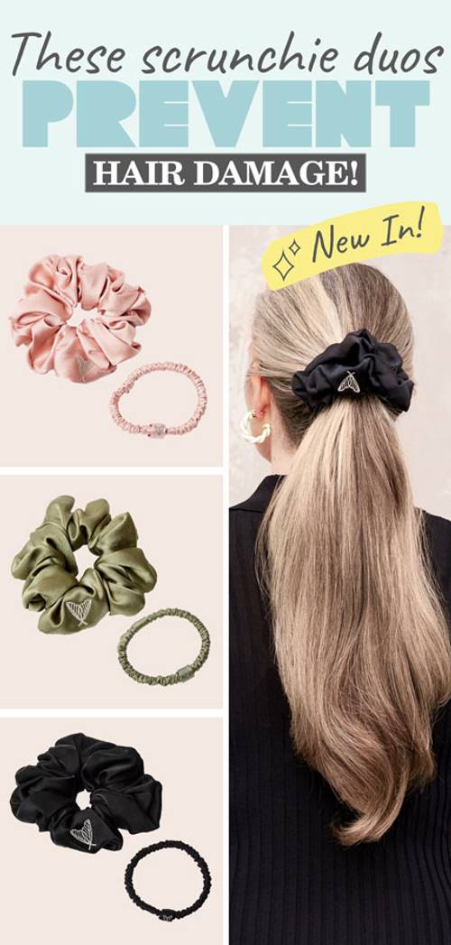 The Ultimate Duo Silk Scrunchies