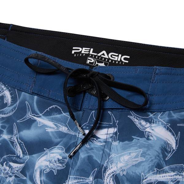 Pelagic Ocean Master Shorts in Blue | Women's Size 2