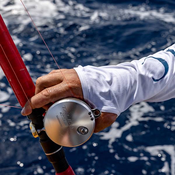 Pelagic Defcon Long-Sleeve Fishing Hoodie for Men - White - L