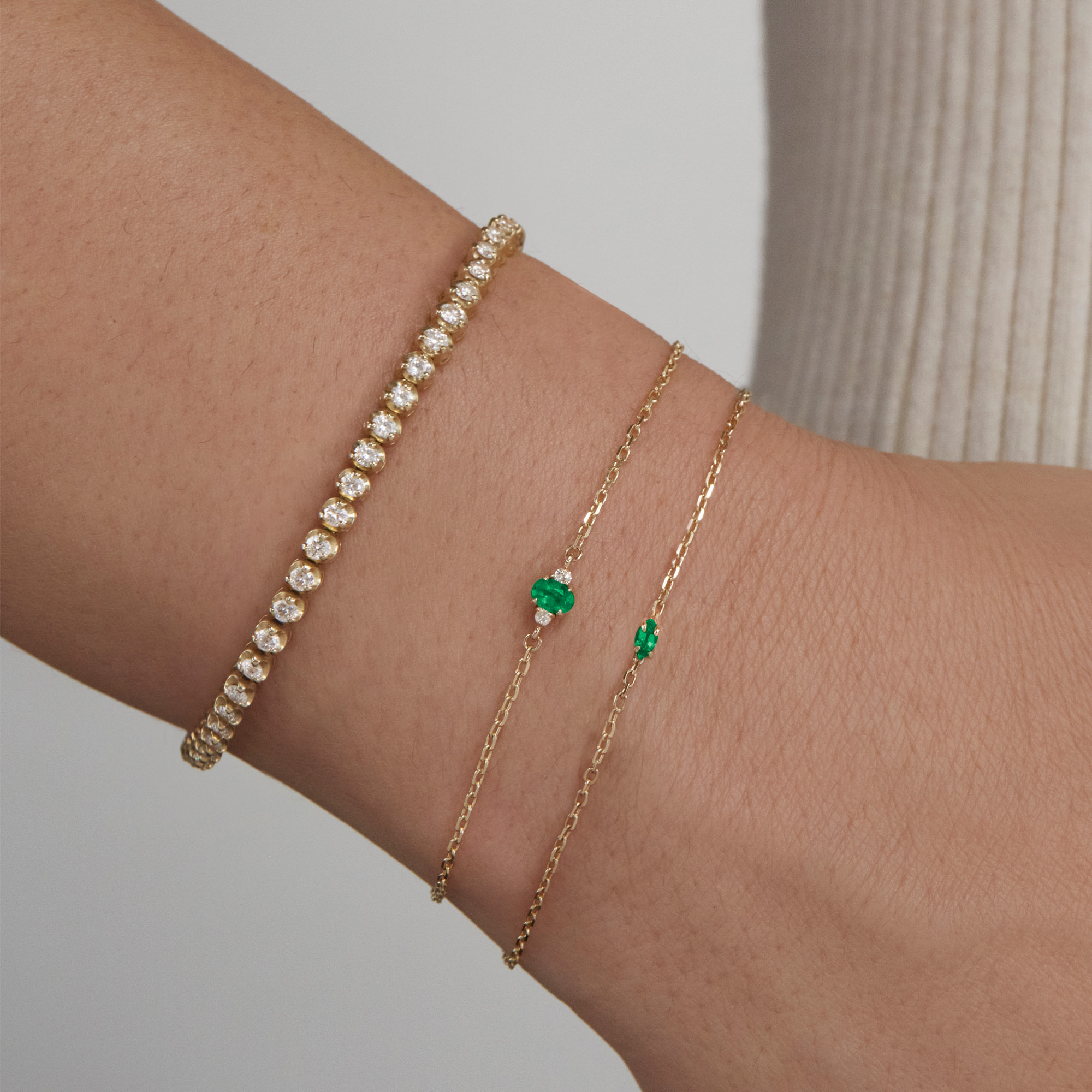 0.4ct Heart Diamond Dainty Bracelet – 770 Fine Jewelry