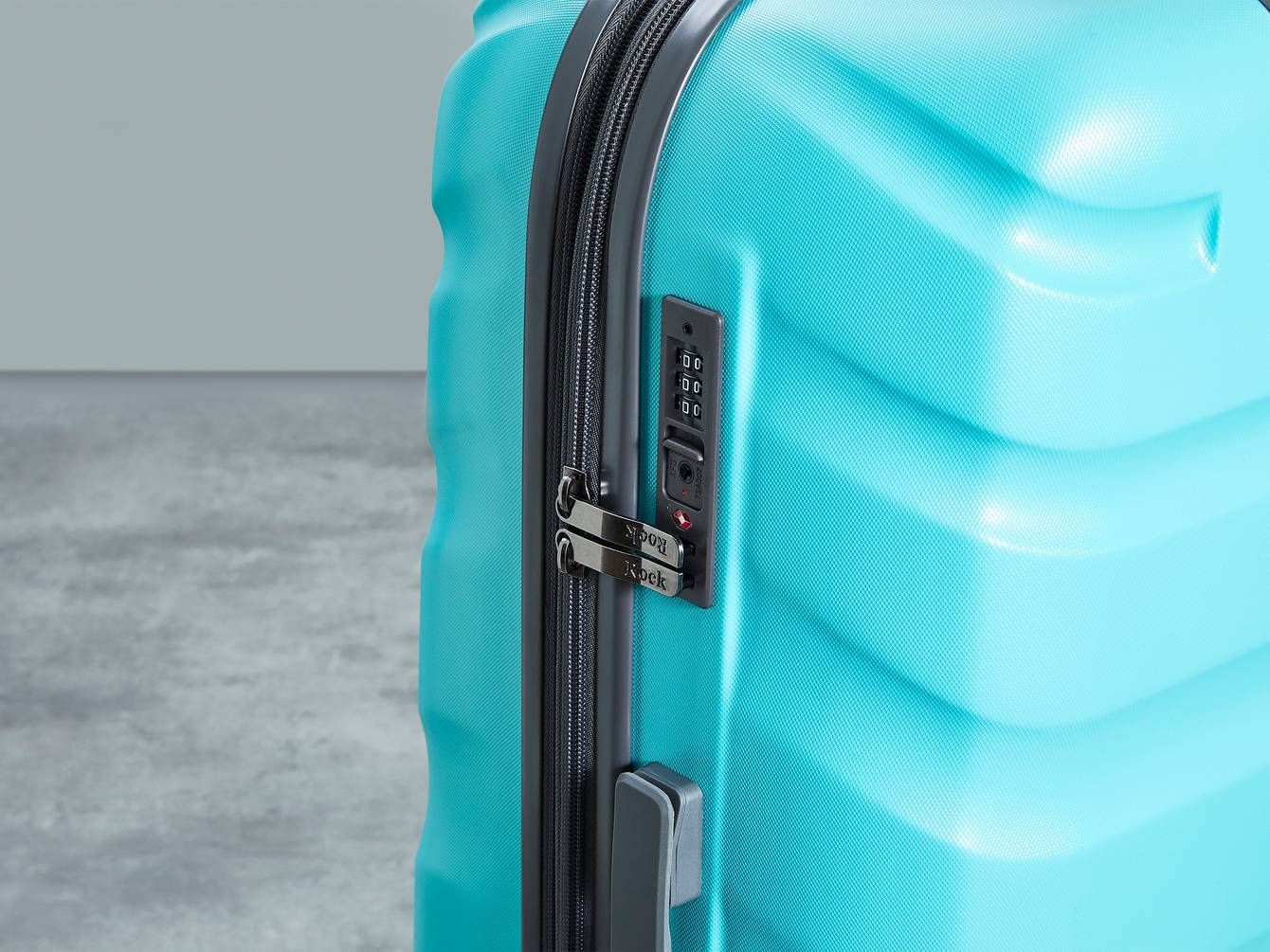 Bali Small Suitcase Turquoise Rock Luggage