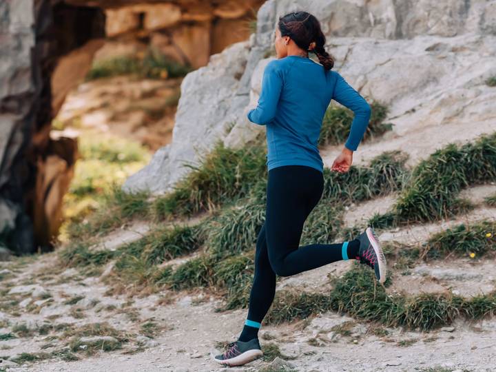 Women's Seamless Running Leggings - Super-Stretchy