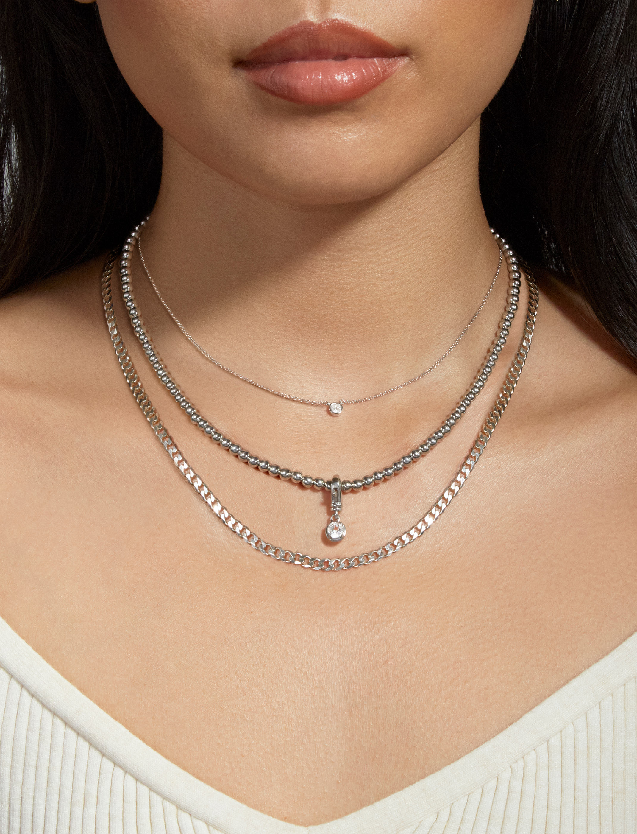 Hooked On You Silver Topaz Charm – STONE AND STRAND