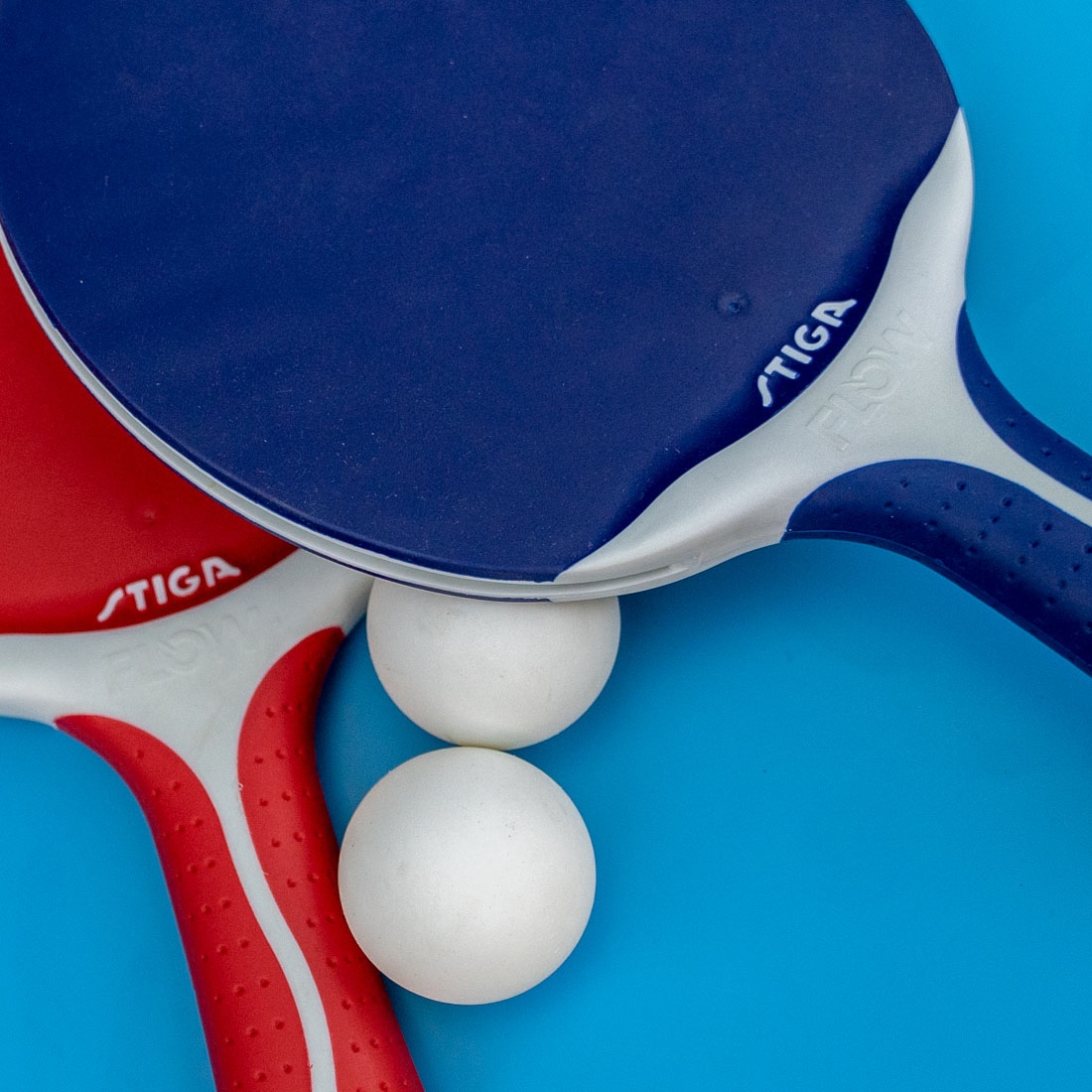 STIGA Flow 2-Player Ping Pong Paddle Set | STIGA US