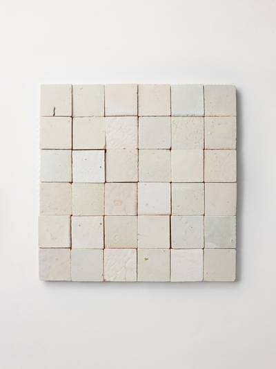product shot of the clé tile terracotta eastern elements 2x2 tiles