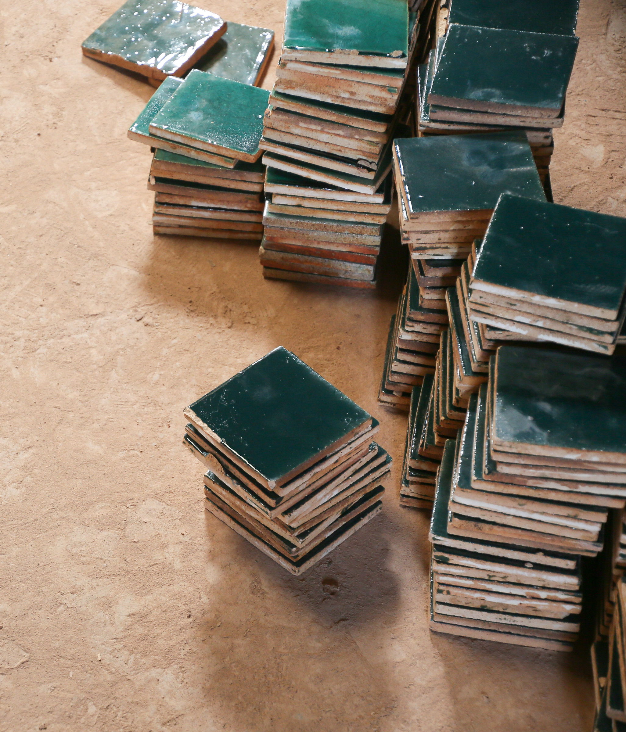 eastern earthenware | fired incense| square