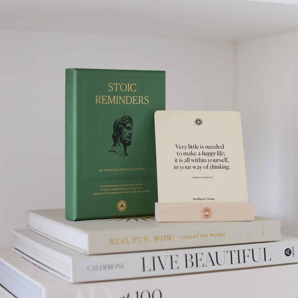 Stoic Reminders Quote Cards – Inspirational Quotes | Intelligent Change