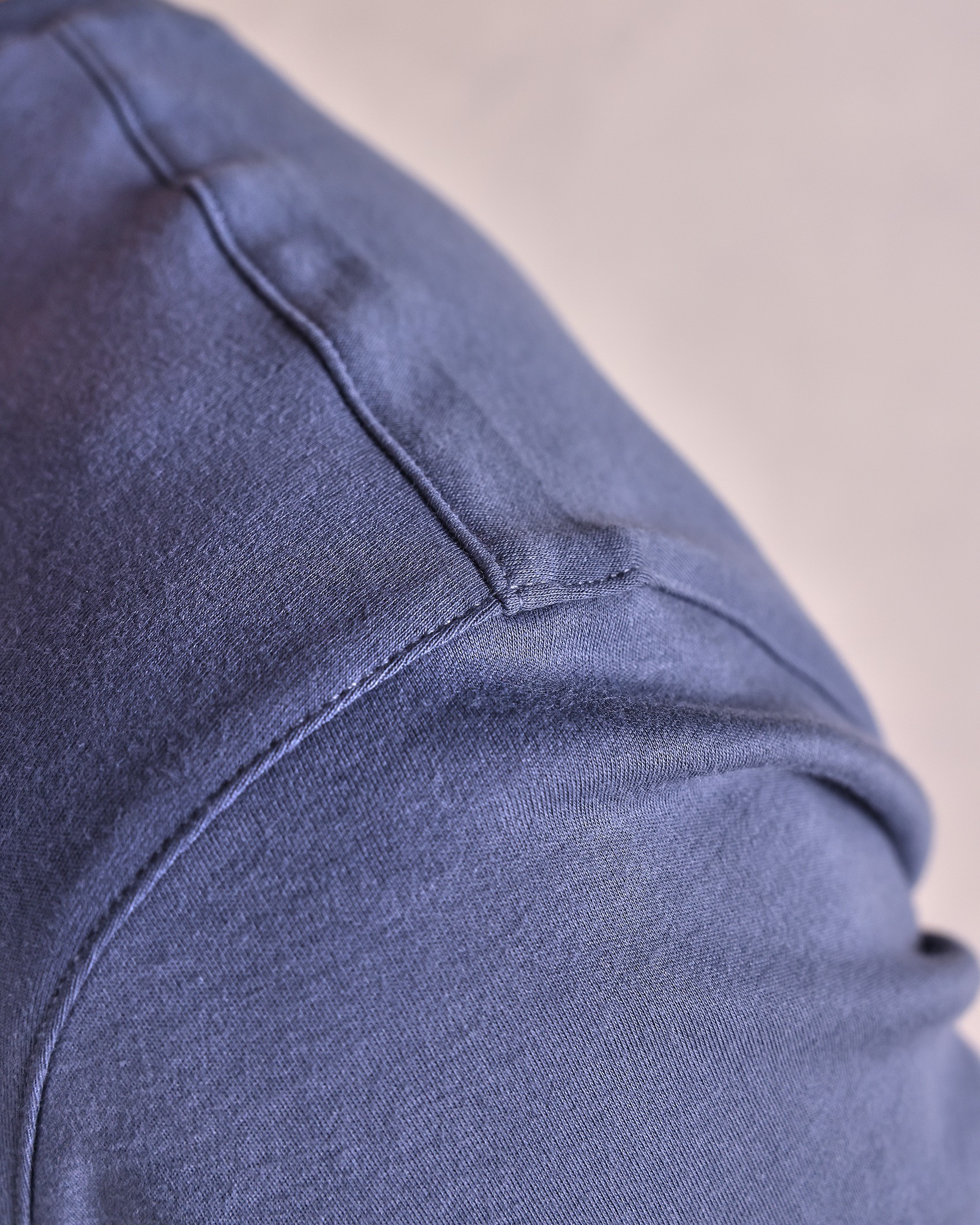 The Luxe Supima - V-Neck SS Tee - Blue Fog – Rye 51