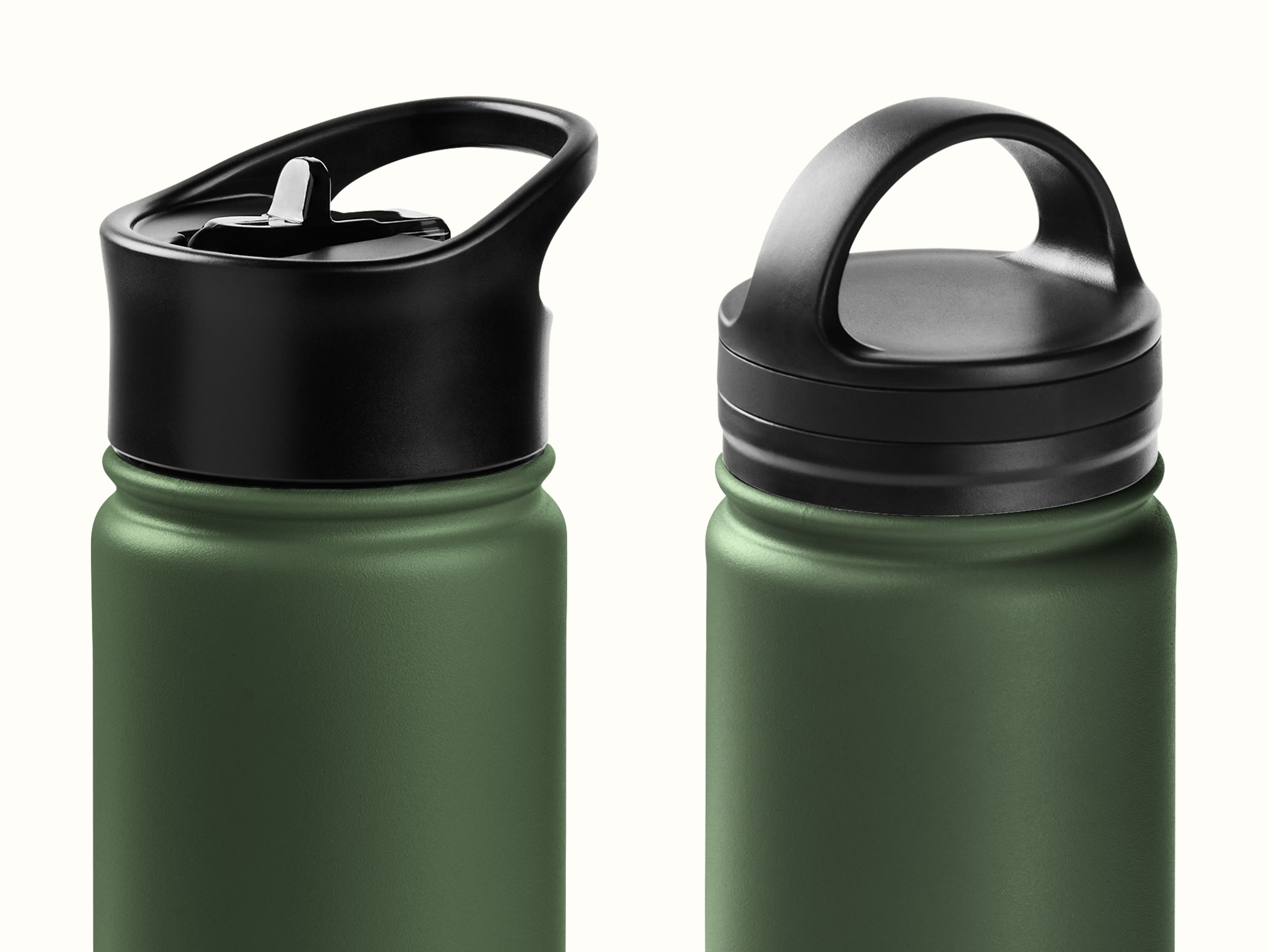 Waterdrop Thermo Steel Bottle - Mirror - 34 oz - Stainless Steel Water Bottle - Insulated Bottle - Plastic Free Water Bottle - Sustainable