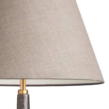 16cm empire lampshade in natural linen
