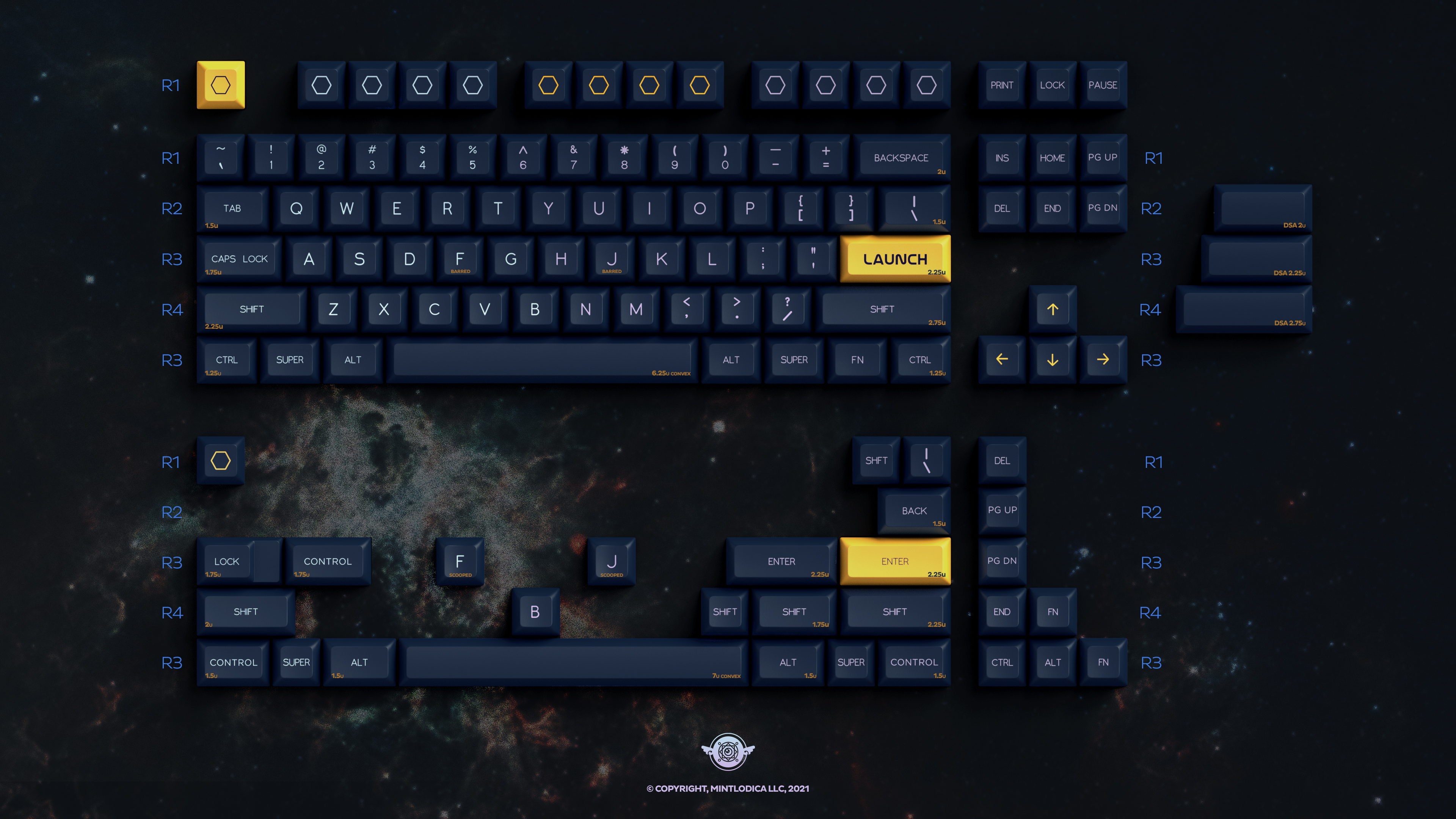 DSS First Light Keycaps by Mintlodica® ❀ Bring joy to your workspace!