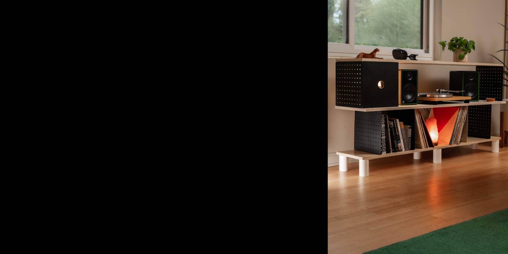 The Panel + Groove Shelving System semi exact