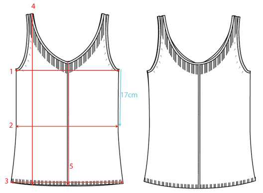 14GG COTTON LINEN CAMI - CLEARANCE