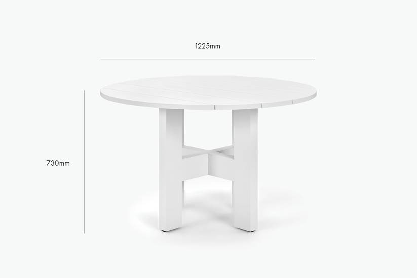 Outdoor Johnny Round Dining Table