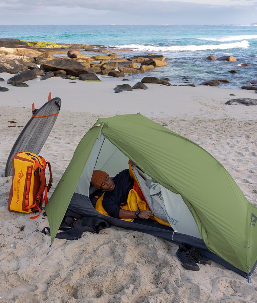Alto Plus Semi-Free Standing Ultralight Backpacking Tent | Sea to