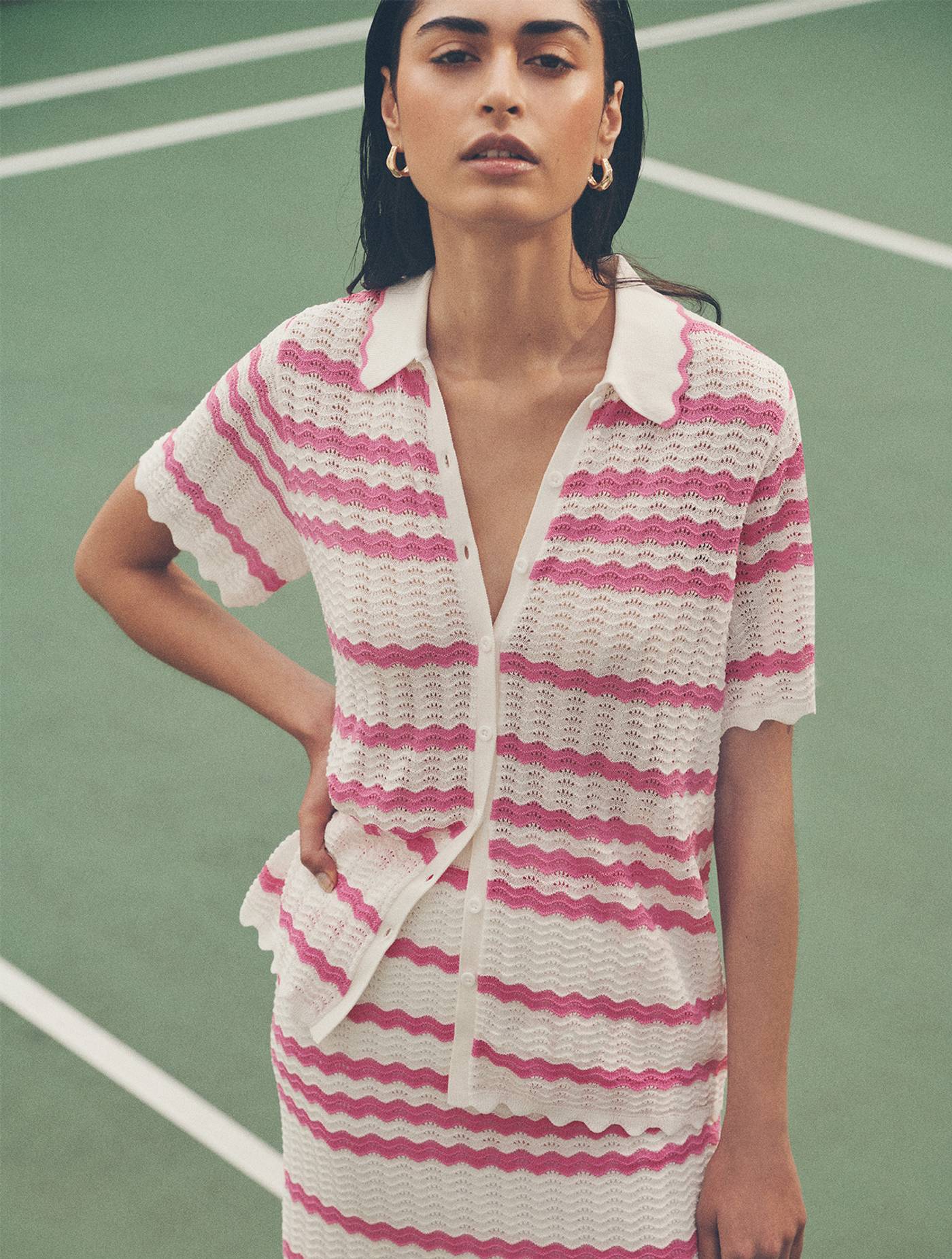 Fresa Shirt - Aztec Pink
