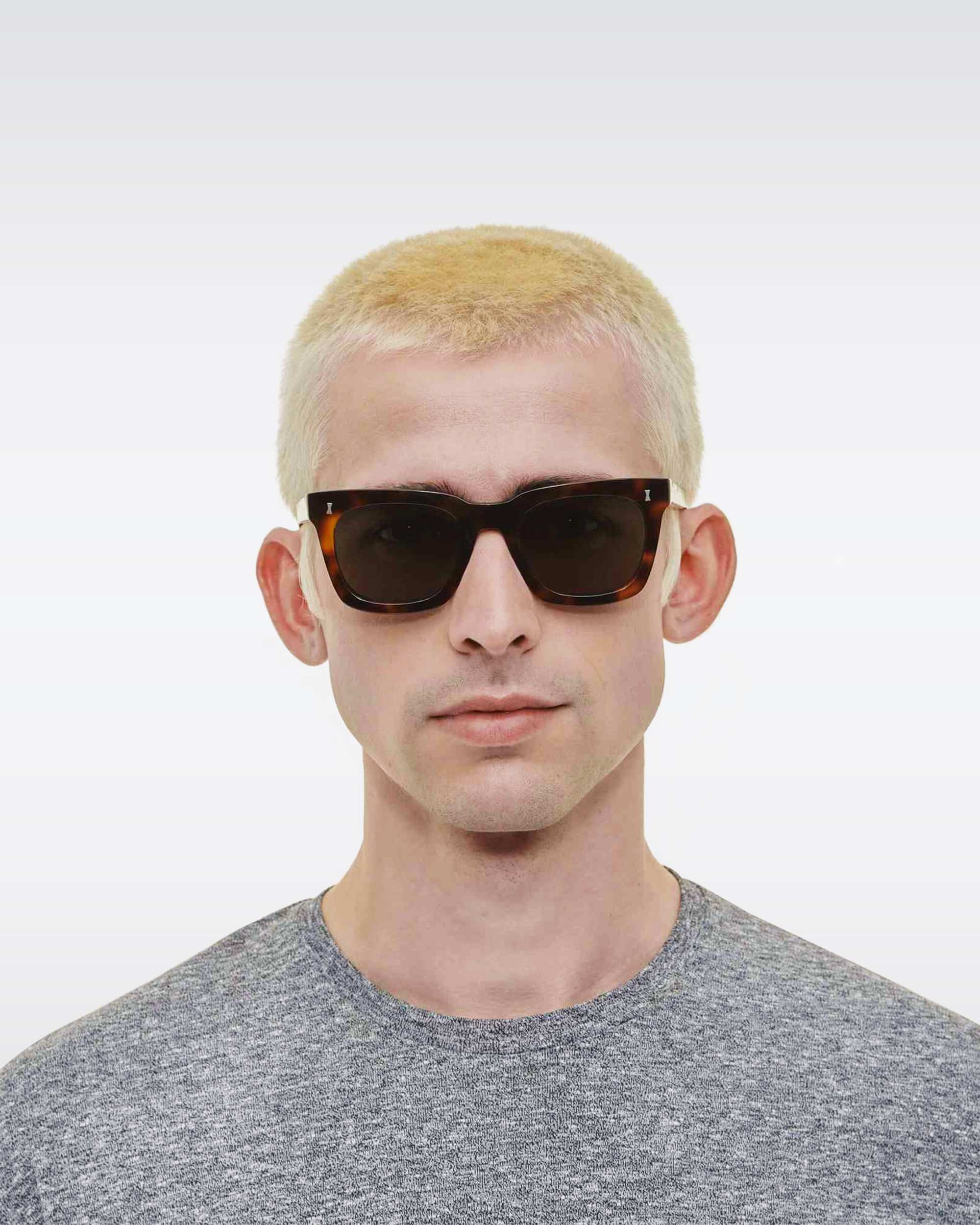 Judd: Large Square Thick Frame Sunglasses | Cubitts