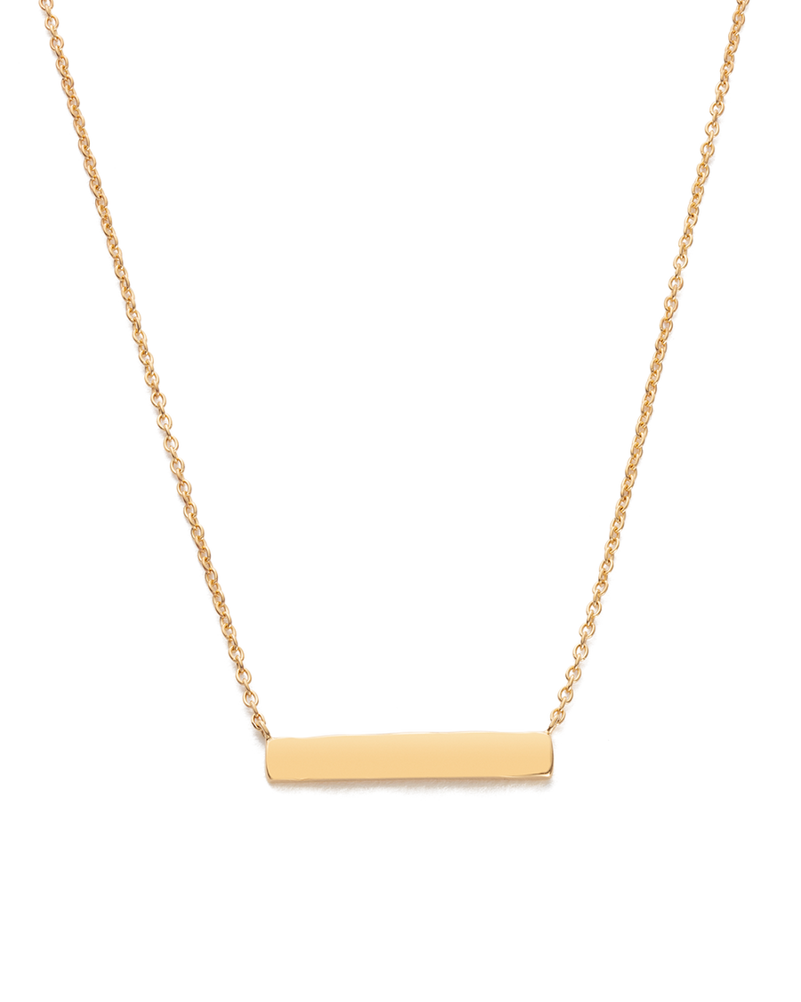 PERLA BAR NECKLACE (18K GOLD VERMEIL)