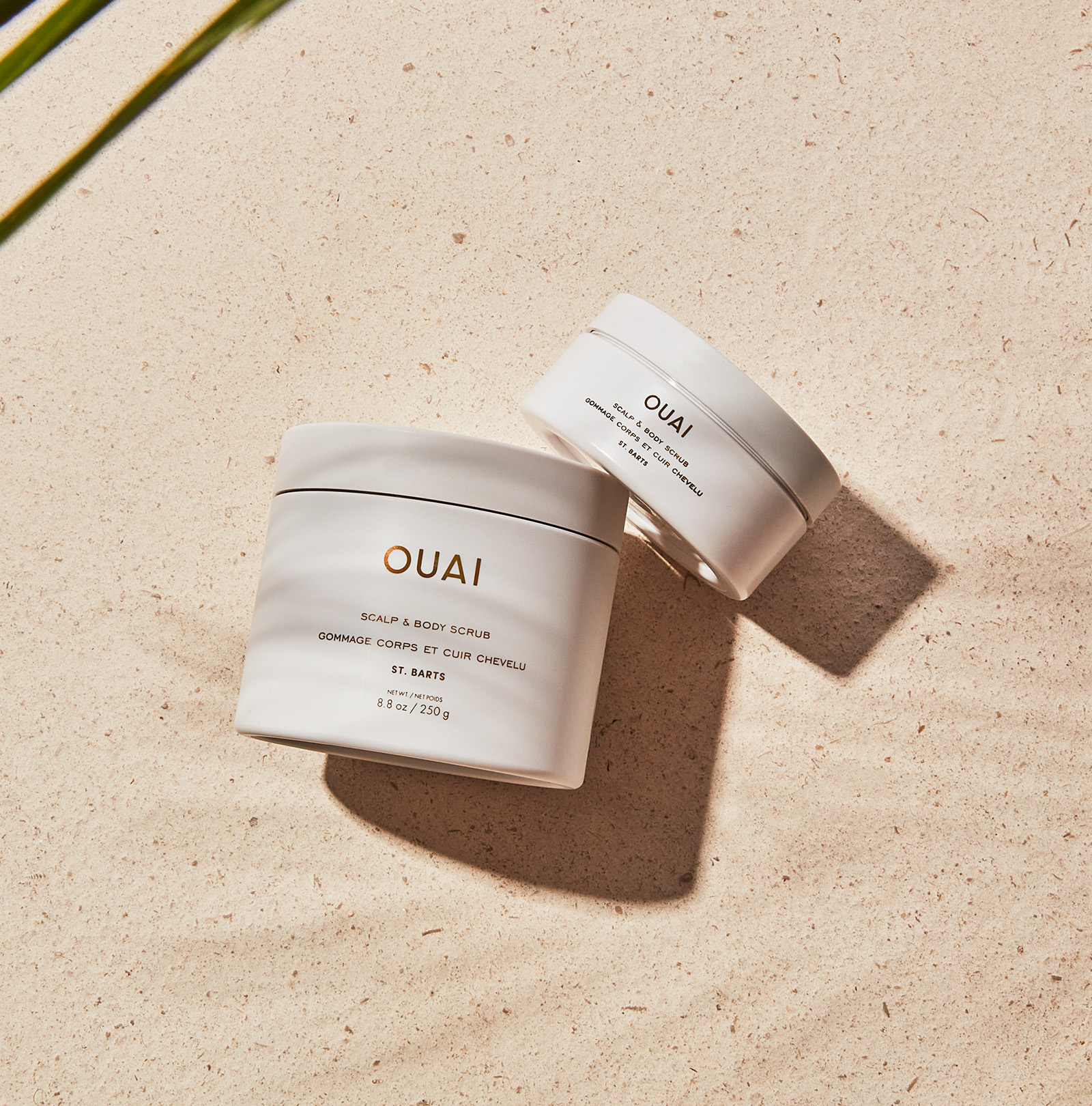 Scalp & Body Scrub St. Barts Travel OUAI