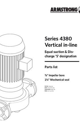 Armstrong 4380S Series Parts List