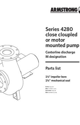 Armstrong 4280M Series Parts List