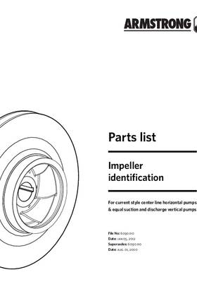 Armstrong Impeller Identification Parts List
