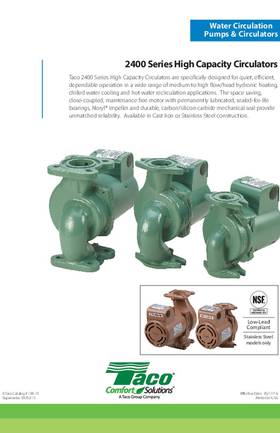 Taco 2400 Series Catalog