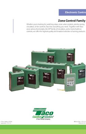 Taco Zone Control Family Catalog